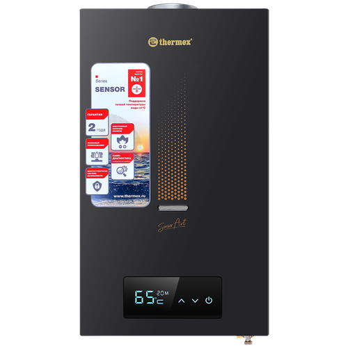 Водонагреватель THERMEX S 20 MD (Art Black) водонагреватель проточный thermex s 20 md art red