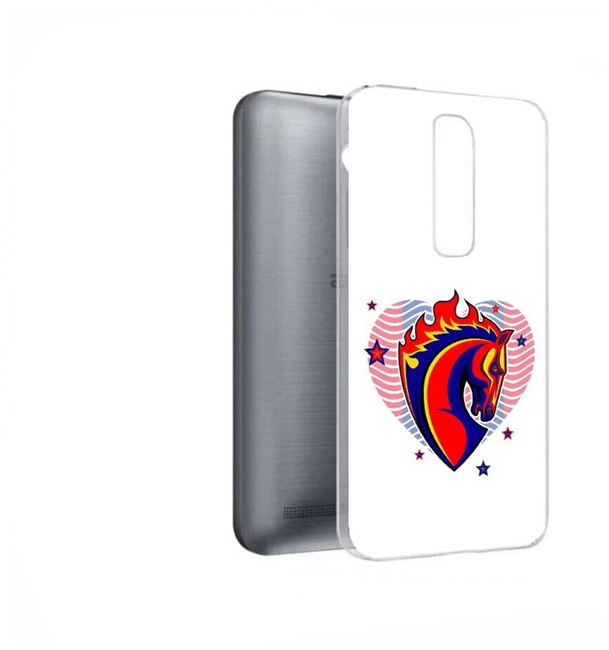 Чехол задняя-панель-накладка-бампер MyPads ФК ЦСЛ Лошадь для ASUS Zenfone 2 Laser ZE601KL 6.0 (Z011D) противоударный