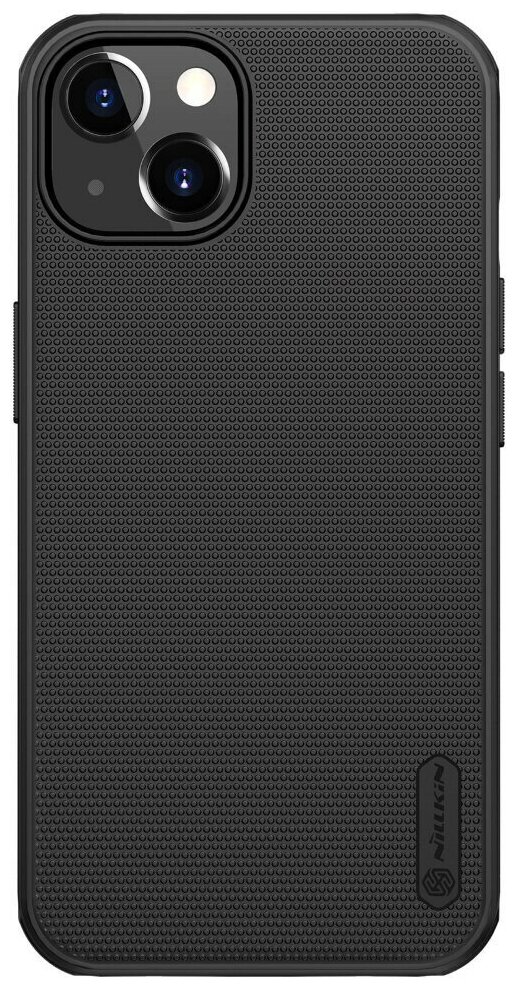 Чехол для телефона iPhone 13 Nillkin Super Frosted Shield Pro Magnetic MagSafe черный TPU