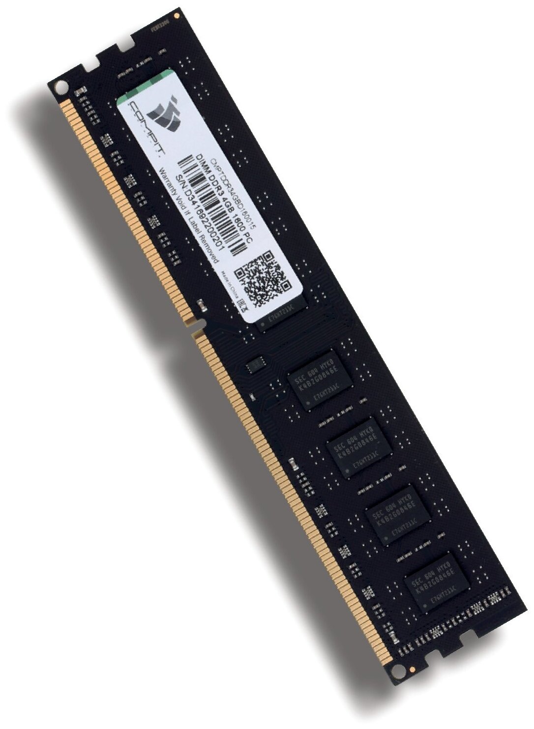 Модуль памяти COMPIT DDR3 DIMM 4 Гб 1600 CMPTDDR34GBD160015