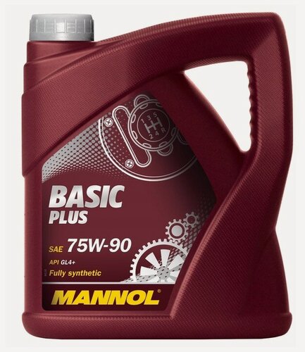 Изображение товара Масло Mannol Gl-4+ Basic Plus 75w90 (4л) MANNOL арт. BP40465