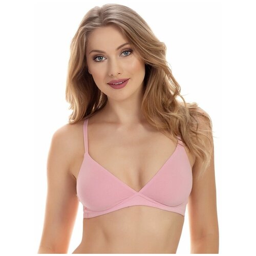 Бюстгальтер-триангул с несъемными бретелями 834₽