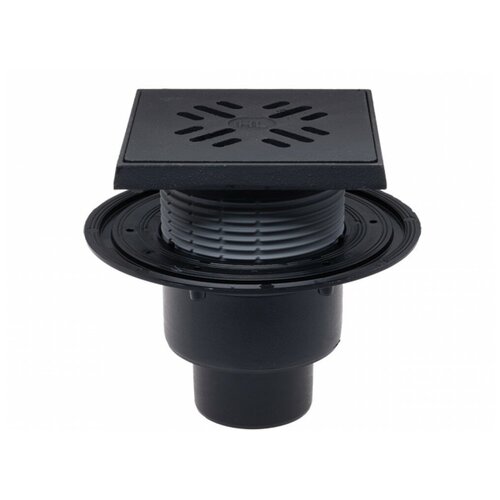 Трап для внутренних помещений HL 310NPrG, DN50/75/110 вертикальный с запахозапирающим устройством Pr