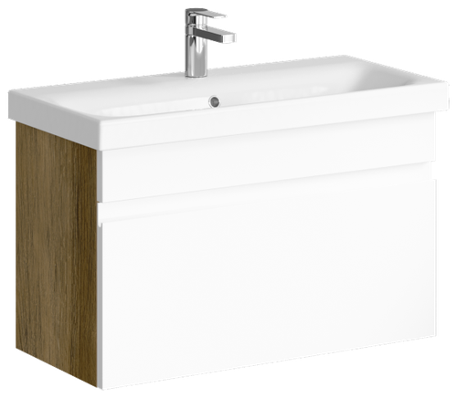 Комплект мебели для ванной Aqwella Smart 80