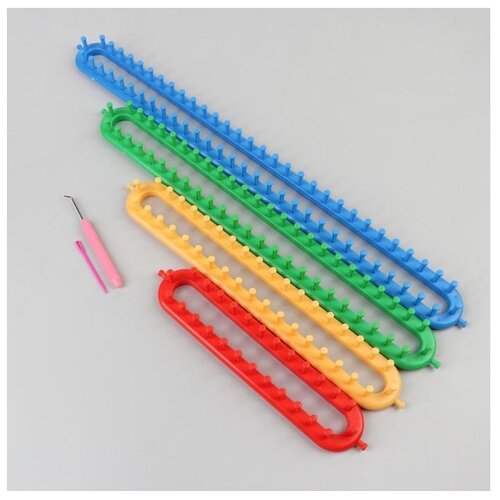 Сима-ленд набор для вязания лумы, 5054435 разноцветный