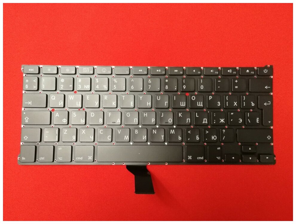 Клавиатура для ноутбука MacBook A1369 большой ENTER без подсветки 2010