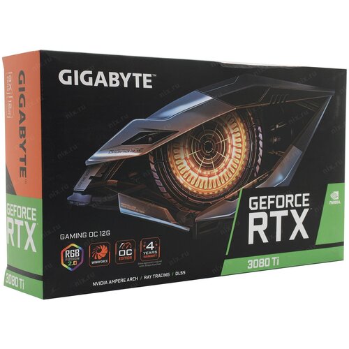 Видеокарта GIGABYTE GeForce RTX3080Ti GAMING OC 12 Гб GDDR6X 9800000₽