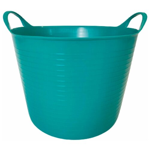 Ведро садовое РВ Пласт 40 л пластиковое бирюзовое