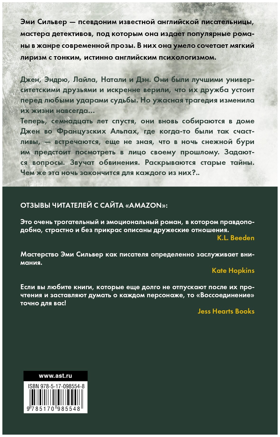 Воссоединение (Сильвер Эми, Кудашева Н.А. (переводчик)) - фото №2