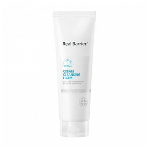 Real Barrier Очищающая пенка-крем для лица с пантенолом Cream Cleansing Foam для увлажнения и защиты кожи 120 гр