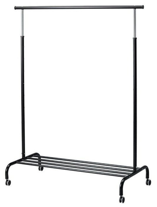 IKEA Напольная вешалка ригга, цвет чёрный