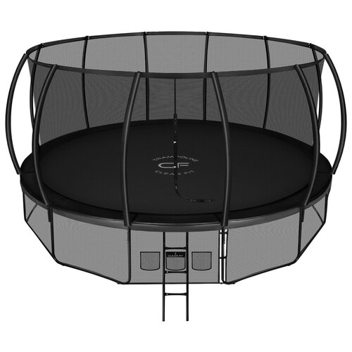 Каркасный батут Clear Fit SpaceHop 16Ft 487х487х269 см , черный