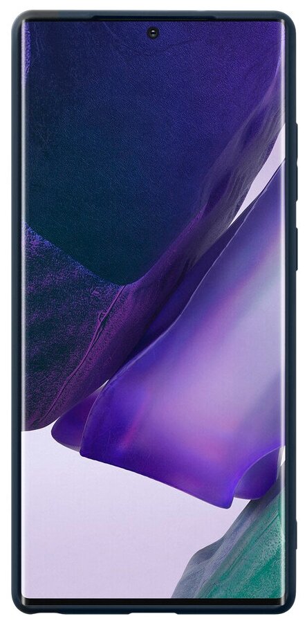 Чехол (клип-кейс) Deppa для Samsung Galaxy Note 20 Gel Color Case синий (87731) - фото №3