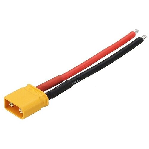 Разъем Amass XT30U (male) на проводе 10cm 16AWG AIIIFPV AIII-C-056 10pcs 5pairs xt30u male