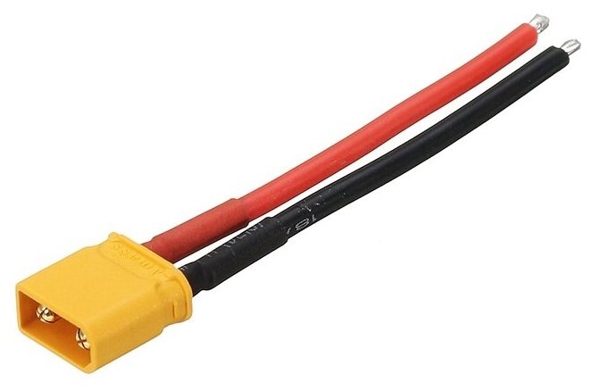 Разъем Amass XT30U (male) на проводе 10cm 16AWG AIIIFPV AIII-C-056