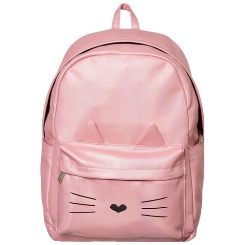 Рюкзак №1School Kitty экокожа розовый рюкзак 1school 1537909 smart экокожа розовый