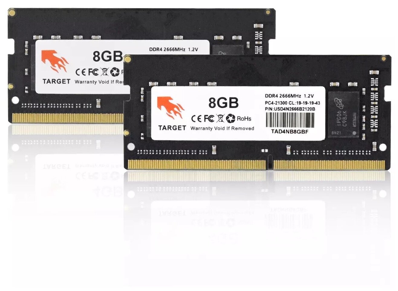 Оперативная память TARGET DDR4 для ноутбука 3200 МГц 1x8 ГБ