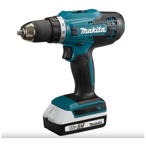 Дрель шуруповерт аккумуляторная Makita DF488DWE АК 15 Ач G-серия 959000₽