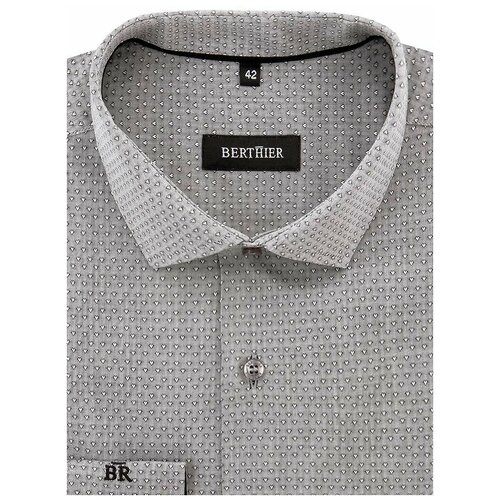 фото Рубашка berthier, размер 164-172/43, серый