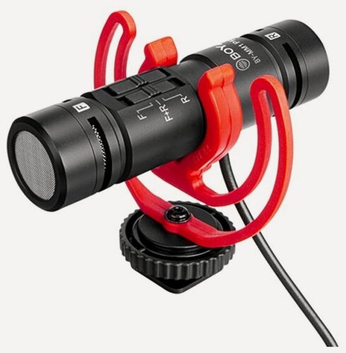 Изображение товара Микрофон Boya BY-MM1 PRO двухкапсюльный конденсаторный микрофон