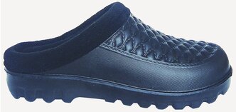 Cабо мужские утепленные Рус Обувь, галоши демисезонные для дома и дачи, черные, размер 41