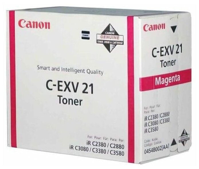 Тонер-картридж Canon iR C2880/3380 C-EXV21/GPR-23/NPG-35 magenta (туба 260г) (ELP Imaging®)