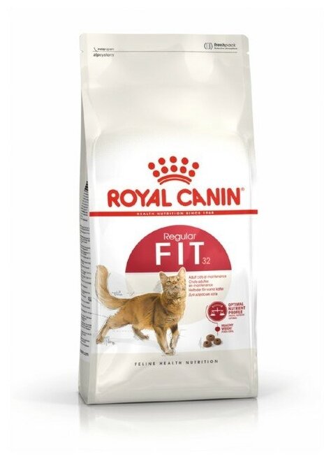 Royal Canin Сухой корм RC Fit для кошек с умеренной активностью, 4 кг