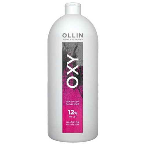 Ollin OXY Oxidizing Emulsion 12% (40 vol.) - Оллин Окси Окисляющая эмульсия 12%, 1000 мл -