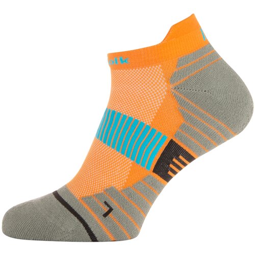 Носки спортивные укороченные, с волокном Coolmax, BOLT, оранжевые, размер 39-42, Norfolk