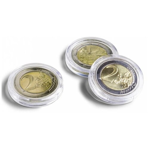 Капсулы для монет ULTRA 21 мм, упаковка 10 шт. Leuchtturm, #345023