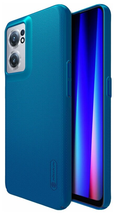 Накладка Nillkin Super Frosted Shield для OnePlus Nord CE 2 5G синий