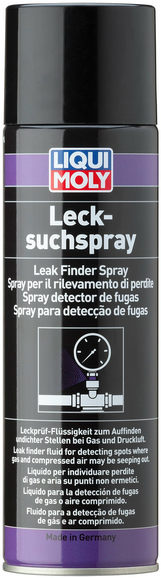 Средство для поиска мест утечек воздуха в системах Leck-Such-Spray 400 мл (Производитель: Liqui Moly 3350)