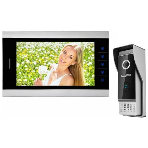 Комплект HD домофонии SVM-1015 AMD (silver/black) + SVV-110A (silver/black)