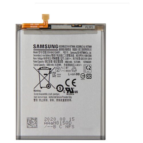 Аккумулятор для Samsung Galaxy A31/A315F (EB-BA315ABY) аккумулятор eb ba315aby a315f a31 a325f a32 a225f a22 для samsung galaxy battery collection премиум 1 шт