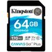 SD карта Kingston Canvas Go! Plus SDG3/64GB