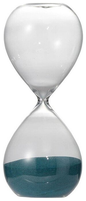 73047-PEAC Декоративное изделие Песочные часы (30 минут) 8x8x20см, Glasar