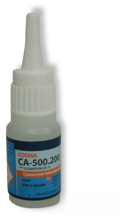 Цианакрилатный секундный клей Cosma CA-500.200 - фотография № 8