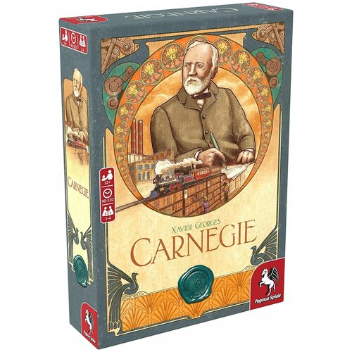 Настольная игра Carnegie на английском языке настольная игра ubongo на английском языке