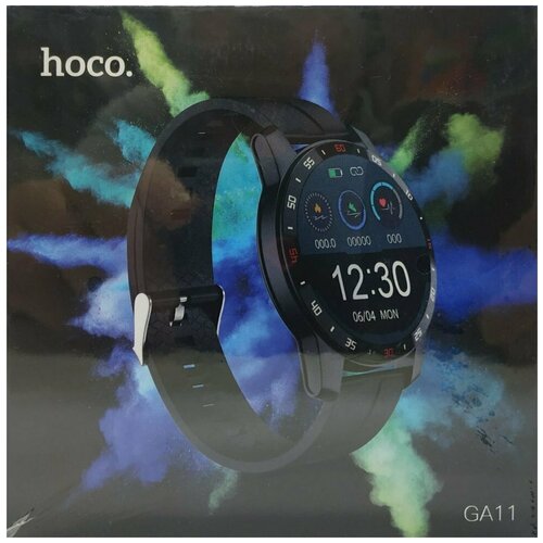 Смарт часы Hoco GA11 черный 354200₽