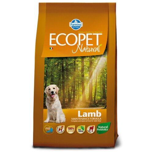 Сухой корм для собак Farmina Ecopet, ягненок 1 уп. х 2.5 кг