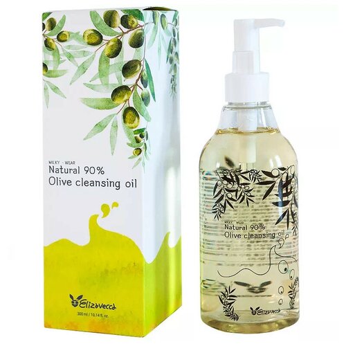 Elizavecca Гидрофильное масло с маслом Оливы Natural 90% Olive Cleansing Oil