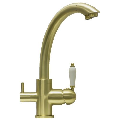 Смеситель для раковины (умывальника) Seaman Barcelone SSL-5382 light gold