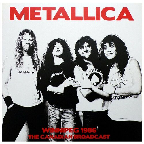 Виниловая пластинка Metallica. Winnipeg 1986 (2 LP)