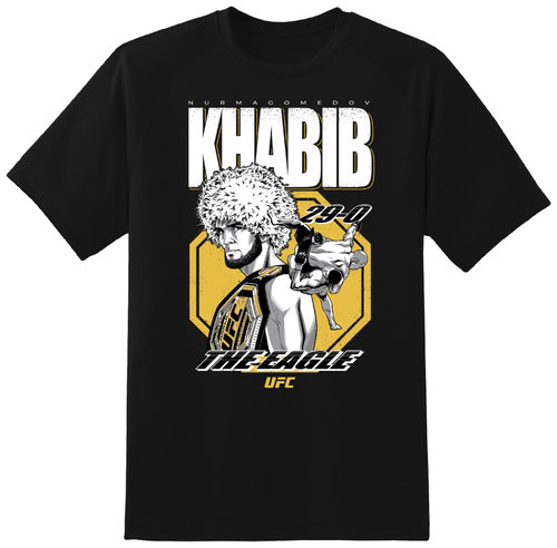 Футболка мужская UFC T-SHIRT BL KHABIB THE EAGLE, S/48