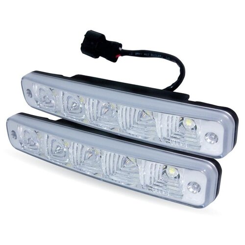 Дневные Ходовые Огни Drl Avs Dl-5 5w 5 Светодиодов Х 2 Шт AVS арт 43473 2761₽
