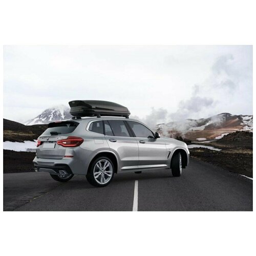 Автобокс NOBU DRIVE 430л черный матовый текстурный (арт.ND4301)