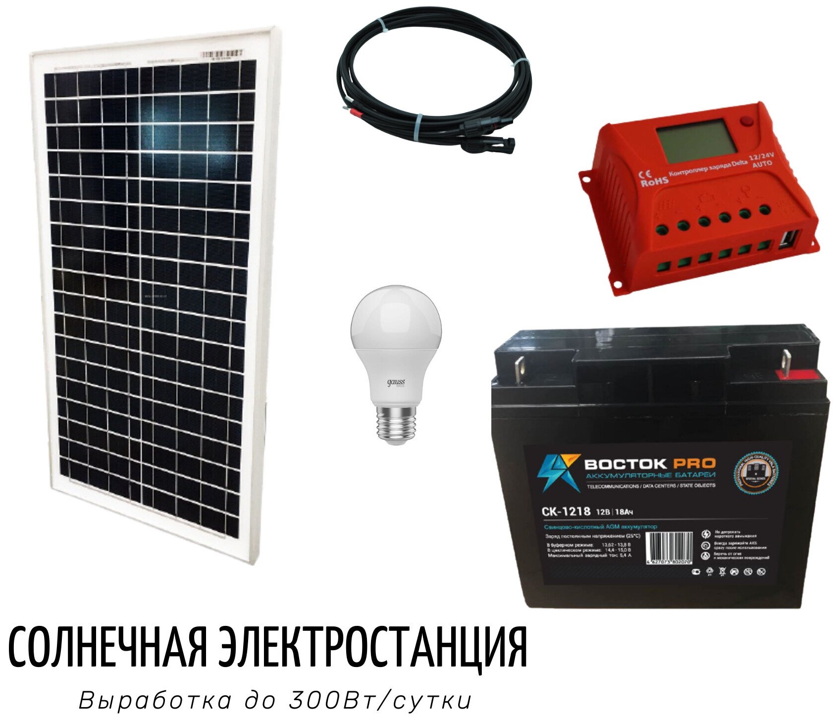 Автономная солнечная электростанция REENERGO старт 30-12