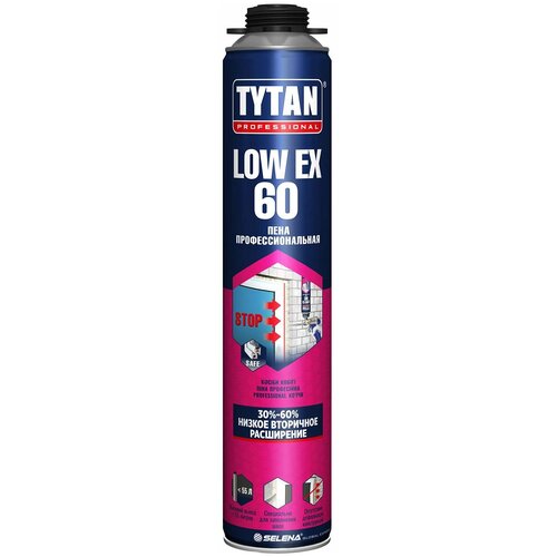 Монтажная пена профессиональная TYTAN Professional LowEx 750 мл 1948₽