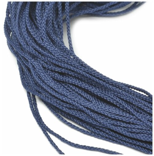Шнур для мокасин, цвет: синий, 1,5 мм x 100 м, арт. 1 с-16