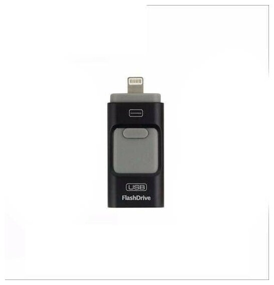 Флешка коннектор 64 GB Mini USB Flash Drive для iPhone / iPad / iPod